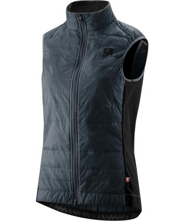Gonso Women's Sestriere Quilted Vest - Graphite Size 46 | Stylish & Lightweight International Shipping - Buy Online on GoSupps.com