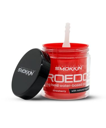 Pro Edge Hair Styling Gel - Type Free Alcohol Free Stylish Hair Gel with Strong Water Based Pomade (Strawberry 16 Fl oz)