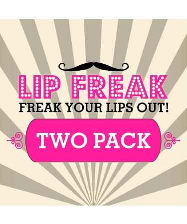 Doctor Lip Bang's BUZZING Lip Balm - Lip Freak | All Natural & Cruelty Free | Nude Attitude | 2 Pack - Buy Online on GoSupps.com