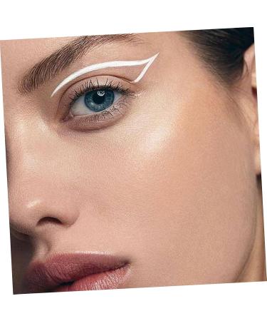 Baluue 10 Pcs White Lying Silkworm Pen Matte Cream Eyeshadow White Eyeliner White Eye Liner Pencils Abs - Buy Online on GoSupps.com