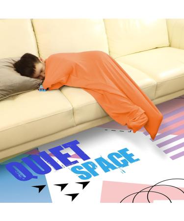 SZSMART Sensory Body Sock for Kids 40"x27" Full-Body Wrap Stretchy Body Sox to Relieve Stress for Children with Autism Anxiet (Orange S/89-112cm) S/89-112cm Orange - Buy Online on GoSupps.com
