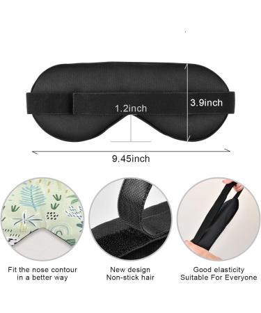 Forest Animal Sleep Mask - Adjustable Soft Eye Cover for Full Night's Rest - Buy Online on GoSupps.com