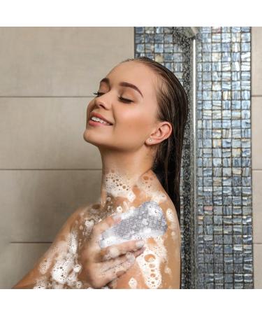 Washing Up Sponge Sea Sponge Set Ultra Soft Body Scrub Absorbent Body Cleanser Body Foam Sponge Splash Sponge with Rope Scrub Buddy for Adults Children to Remove Dead Skin Gray - Buy Online on GoSupps.com