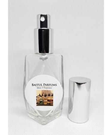Reflection of B ROUGE 540 Eau De Parfum UNISEX TYPE 1 OZ. FANCY DIAMOND GLASS PUMP SPRAYER ALCOHOL-FREE HYPOALLERGENIC PERFUME OIL_COMPOSITION - Buy Online on GoSupps.com