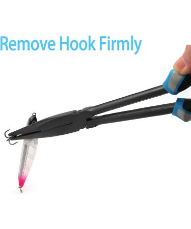 Premium 28cm Blue Needle Nose Fishing Pliers - XL Long Straight Pliers for Precision and Durability - Ideal for International Shipping - Buy Online on GoSupps.com