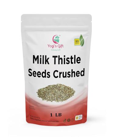 Milk Thistle Tea (Seeds) 1 LB | Promotes Liver Health | Loose Bulk Bag | by Yogi's Gift