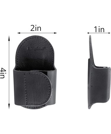 BlingSoul Blue Genuine Leather Stethoscope Holder - Hip Clip, Universal Fit for Doctors, Nurses, EMTs - Durable Steth Holster for Cardiologists and Paramedics - Buy Online on GoSupps.com