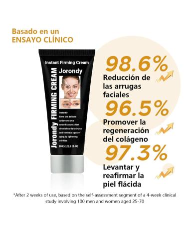 Jorondy Firming Cream 2025 New Advanced Firming & Wrinkle-Reducing cream Anti Wrinkle Skin Cream Smoothes Wrinkles and Fine Lines Moisturizating Skin Natural Serum Suitable for All Skin Types (1PC) - Buy Online on GoSupps.com