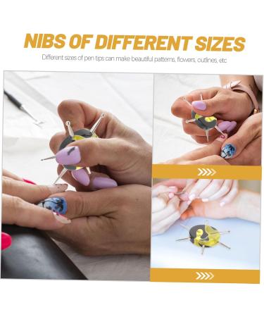 FRCOLOR Nail Tool Nail Art Tool Manicure Tools Herramientas Para U as Clay Modeling Tool Clay Tools Pottery Making Supplies Nail Painting Tool Nail Art Pen Acrylic Multifunction Brush - Buy Online on GoSupps.com