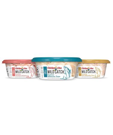 Chicken of the Sea Wild Catch Alaskan Salmon Cups (8 Pack) - Keto & Paleo, Gluten-Free, High Omega 3 & Protein - Buy Online on GoSupps.com