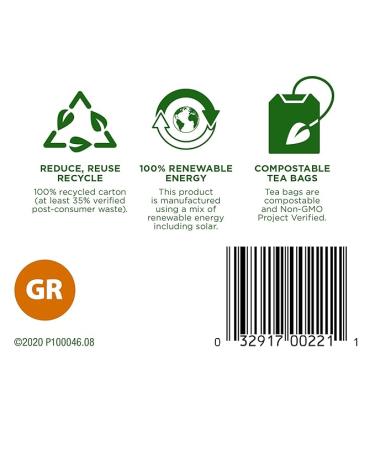 Traditional Medicinals Organic Gas Relief Chamomile Mint Herbal Tea, Relieves Gas & Bloating, (Pack of 1) - 16 Tea Bags - Buy Online on GoSupps.com