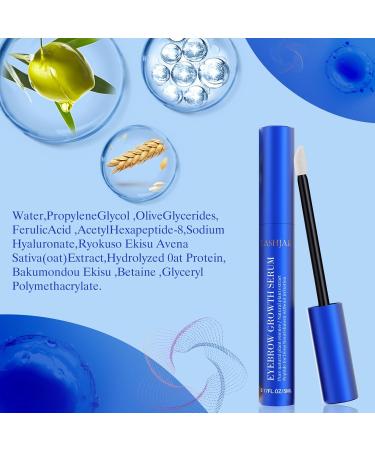 Buy Eyebrow Growth Serum - Natural Ingredients for Thicker Fuller Longer Brows - Fast International Shipping - Buy Online on GoSupps.com