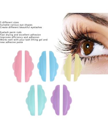 50 Pieces Silicone Lash Lift Rods - 5 Sizes & Colors for Eyelash Perming | Premium Makeup Tools - Buy Online on GoSupps.com