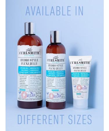 Curlsmith Vegan Flexi-Jelly Gel for Wavy, Curly, or Coily Hair - 8 fl. oz (Pack of 1) - Buy Online on GoSupps.com