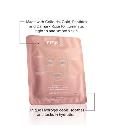 111 Skin Rose Gold Brightening Facial Mask 150ml - Shop Internationally | Best Brightening Face Mask - Buy Online on GoSupps.com