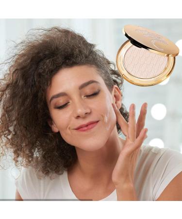 Pressed Powder - Breathable Press Powder Makeup Oil Free Face Powder Waterproof Long Lasting Face Powder Lightweight Loose Powder Leaves Skin Smooth and Clean Frifer Matte Bright Complexion - Buy Online on GoSupps.com