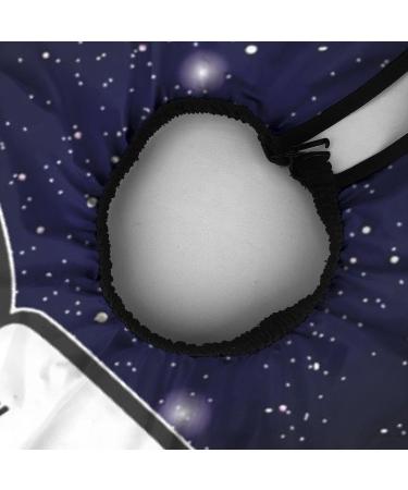 Puerto Rico Flag Barber Cape - Galaxy Design Waterproof Haircut Apron for Stylists | 55x66 Hairdresser Styling Cape - Buy Online on GoSupps.com