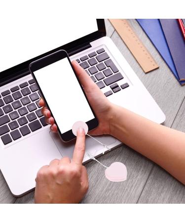 FOMIYES 2pcs Screen Wipe - Portable Glasses & Lens Cleaner Cloth for Screens & Eyeglasses - Pink Cleaning Wipes - Buy Online on GoSupps.com