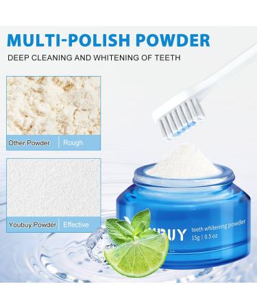 Taduno Teeth Whitening Powder Natural Teeth Whitener Teeth Whitening Powder Toothpaste - Buy Online on GoSupps.com