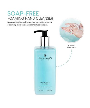 Pecksniff's Luxury Sandalwood and Vanilla Hand Soap - Moisturizing 16 Fl Oz - Buy Online on GoSupps.com