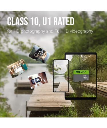 PNY 32GB Elite Class 10 U1 microSDHC Flash Memory Card - 100MB/s Read Speed | Full HD Compatible - Buy Online on GoSupps.com