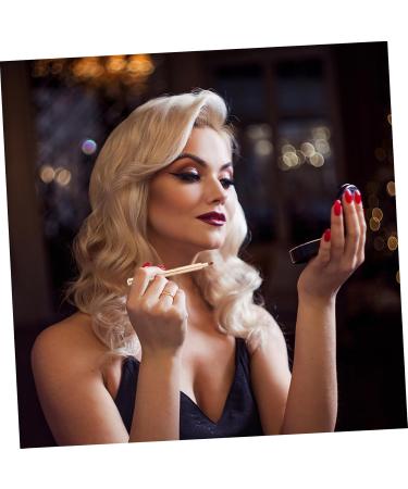 minkissy women makeup tools lip gloss applicator beauty tools smudge stick Makeup Tools lipstick lip brush lip brush for women portable lipstick applicator lip makeup lip balm 13.40X0.90X0.90CM Golden - Buy Online on GoSupps.com