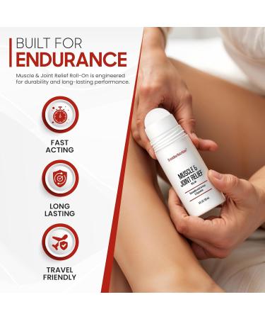 Crestline Nutrition Muscle & Joint Relief Supplement Fast Acting Formula to Soothe Muscle Discomfort Support Joint Health and Improve Flexibility- 3 fl oz / 89 ml - Buy Online on GoSupps.com