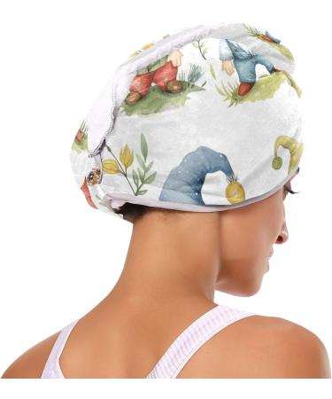 Super Absorbent Dwarf Hair Towel 2 Pack - Quick Dry Hair Turbans for Women & Girls | Perfect Hair Drying Solution - Buy Online on GoSupps.com