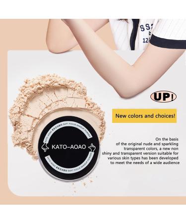 Loose Powder for Oil | HD Finish Powder Matte Pressed Fixing Powder Translucent Powder Fixing Clean Matte Pressed Powder Powder Finish Povanjer - Buy Online on GoSupps.com