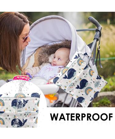 Memofynd 2-Pack Diaper Organizer with Carabiners - Perfect Diaper Bag Accessory for On-the-Go Moms | Large & Small Organizers - Buy Online on GoSupps.com