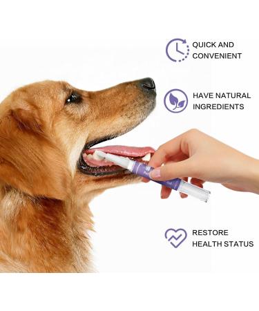 Pet Oral Repair Gel Pet Oral Repair Gel for Dogs Pet Oral Restoration Whitening Gel Pet Teeth Whitening Pen Pet Breath Freshener Gel for Dogs (3pcs) - Buy Online on GoSupps.com