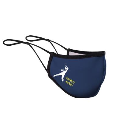 Adult mask blue Vamos Rafa Rafa Nadal Academy by Movistar official one size Blue Vamos Rafa