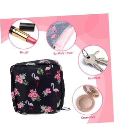 FOYTOKI 4pcs Napkin Storage Bag & Coin Purse | Multi-function Organizer for Menstrual Pads & Makeup | Suitable for Ladies & Child Care - Buy Online on GoSupps.com
