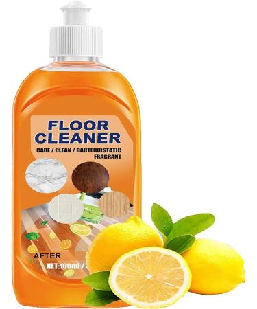 2022 New Powerful Decontamination Floor Cleaner Multipurpose Cleaning Concentrate Wood Floor Stain Remover Pet Safe Floor Cleaner Natural Fresh for Home Kitchen Bathroom