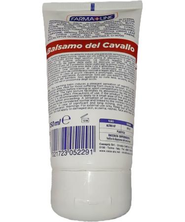 Farma+Line FARMA+LINE BALSAMO HORSE BALSAMO STRONG HEATING ACTION WITH UREA Glycerin and ACTIVE HEATER 150 ML - Buy Online on GoSupps.com