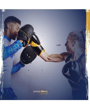 Mytra Fusion Curved Boxing Focus Pads for MMA & Muay Thai Training - Black - Buy Online on GoSupps.com