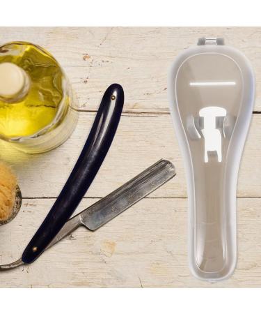 PopetPop 2-Piece Beard Razor Holder Box - Safety Case for Men - Blue Gray Razor Keeper - Buy Online on GoSupps.com