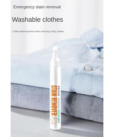 Stain Remover Pen Set of 2 - Quick & Portable Oil Stain Removal for White Clothes - No Wash Needed - Buy Online on GoSupps.com