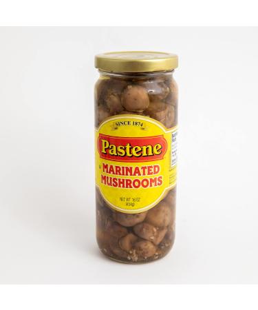 Pastene Marinated Mushrooms, 16 Ounce
