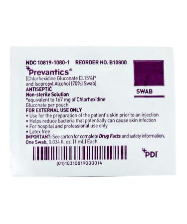 PYB10800 - Prevantics Swab 1 mL