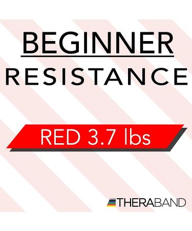 TheraBand Non-Latex Resistance Band 25 Yard Roll - Red Medium - Buy Online on GoSupps.com