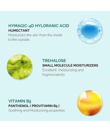 ZealSea Hyaluronic Acid Serum with Vitamin B5 - Travel Facial Moisturizer Anti-Aging Hydrating Serum for All Skin Types 1 Fl Oz - Buy Online on GoSupps.com