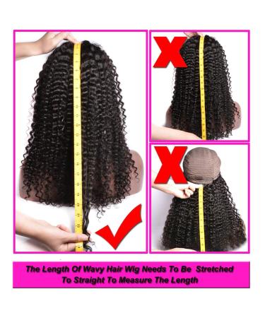 PRIMELACE 20 Kinky Curly Human Hair HD Transparent Lace Front Wig - 180% Density 13x4 Afro Kinky Curly Wig - Buy Online on GoSupps.com