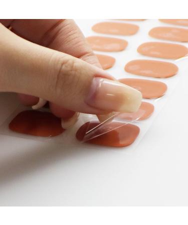 JMEOWIO Nail Foil - Self-Adhesive Solid Color Gel Nail Stickers for Stunning Nail Design - International Shipping Available - Buy Online on GoSupps.com