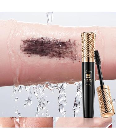 Shantou Ouhoe 2 Pieces Mascara Waterproof Mascara Volume Mascara Tereoscopic Fibrous Eye Black Mascara Length and Volume Black Without Clumps or Stains Naturally Sustainable - Buy Online on GoSupps.com