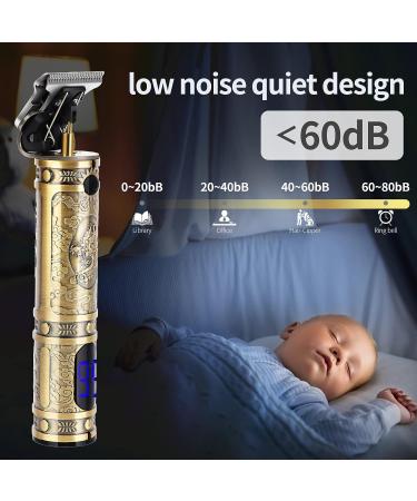 FENGCHUNS Cordless Hair Trimmer - Professional T-Blade Clippers for Men, Zero Gapped Edgers with LCD Display - Buy Online on GoSupps.com