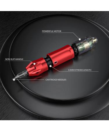 Wormhole Tattoo Kit - Professional Machine, Cartridge Needles, Power Supply - for Artists and Beginners | WTK157 - Buy Online on GoSupps.com