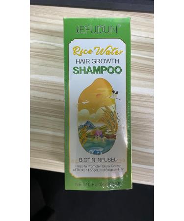 Fermented Rice Water Shampoo & Biotin Hair Growth Oil | Restore Dry & Damaged Hair | All Hair Types | Men & Women - Buy Online on GoSupps.com