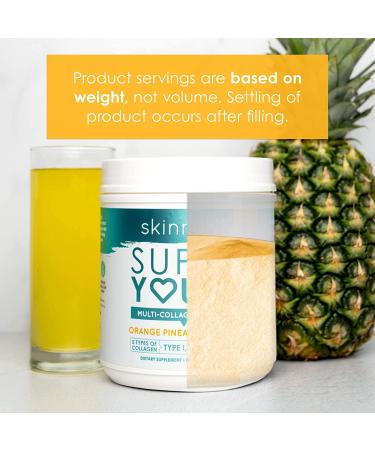 SkinnyFit Super Youth Multi-Collagen Peptides Plus Apple Cider Vinegar  Hyaluronic Acid & Vitamin C Orange Pineapple Flavor  Hair  Skin  Nail & Joint Support  Immunity  Healthy Metabolism  28 Servings 28 Servings (Pack of 1) - Buy Online on GoSupps.com