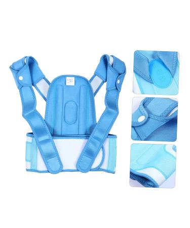 FRCOLOR Anti Hunchback Posture Brace - Unicorn Waist Support Belt | Silicone Straw Covers | XL Blue for Students - Improve Posture & Comfort - Buy Online on GoSupps.com